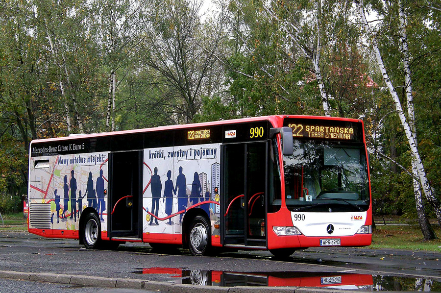 Mercedes Citaro K
Słowa kluczowe: O530K 990 122 StareBemowo 2007