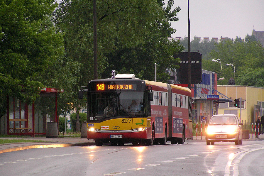 8177
Taką reklamę zaklejono wozy 8171 - 8182 za wyjątkiem 8172 i 8176.
Słowa kluczowe: SU18 8177 148 Bonifacego 2008