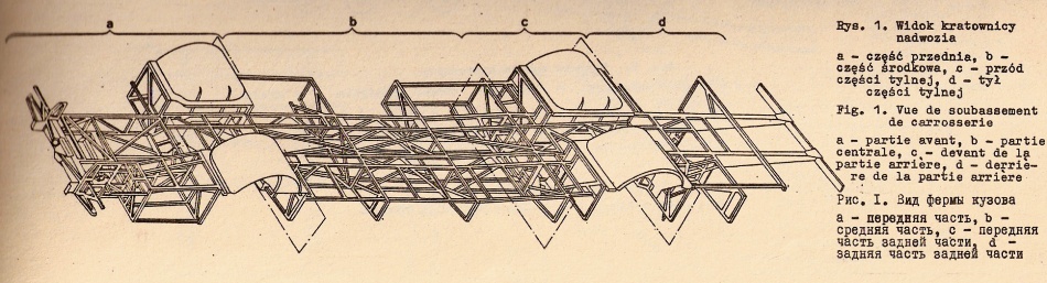 Jelcz PR110U
Kratownica podwozia w prototypie dla Warszawy
Słowa kluczowe: PR110 CWS 1976