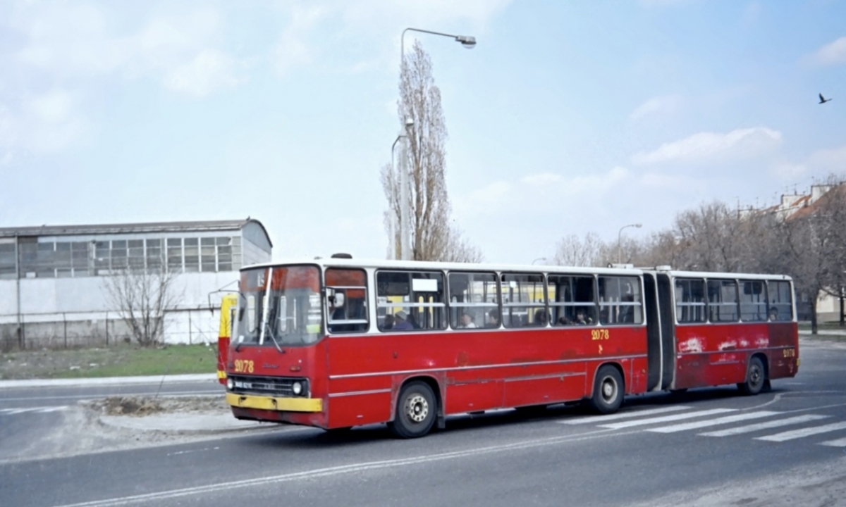 2078
Z archiwum MZA.
Foto: Maciej Turkowski.
Słowa kluczowe: IK280 2078 192 KłobuckaObrzeżnaBokserska 1994