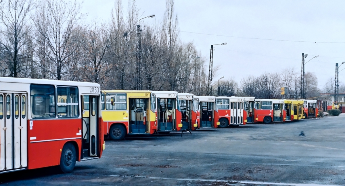 2833, 86, 893, 57, 886, 864, 880
Foto: Maciej Turkowski.
Słowa kluczowe: IK280 2833 IK260 86 893 57 886 864 880 ZajezdniaInflancka 1994