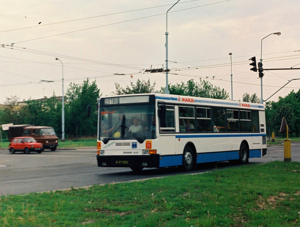 Ikarus 411
Zwiastun na testach. Udanych testach.

Foto: Maciej Turkowski.
Wszelkie prawa zastrzeżone.


Słowa kluczowe: Ik411 516 Puławska 1994