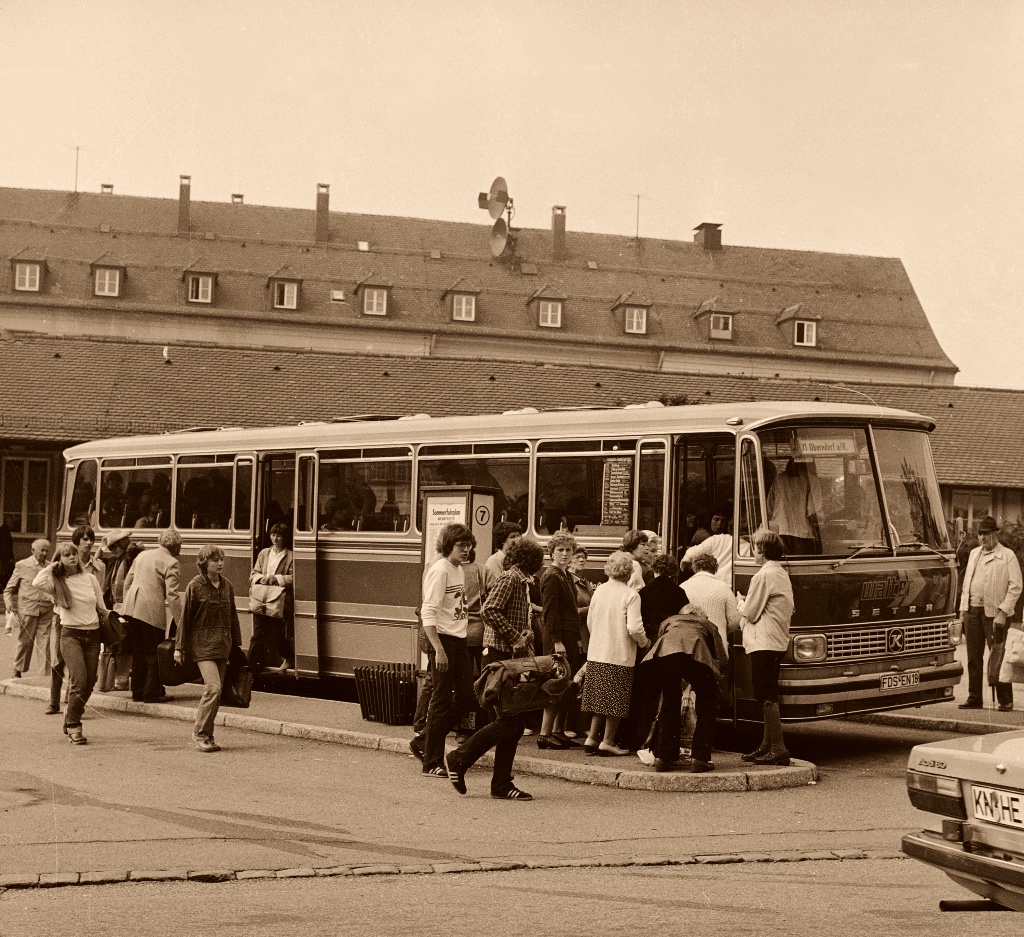 Setra
Foto: Grażyna Rutowska.
Zdjęcie jest własnością NAC.
Wszelkie prawa zastrzeżone

Słowa kluczowe: Setra Freudenstadt RFN 1981