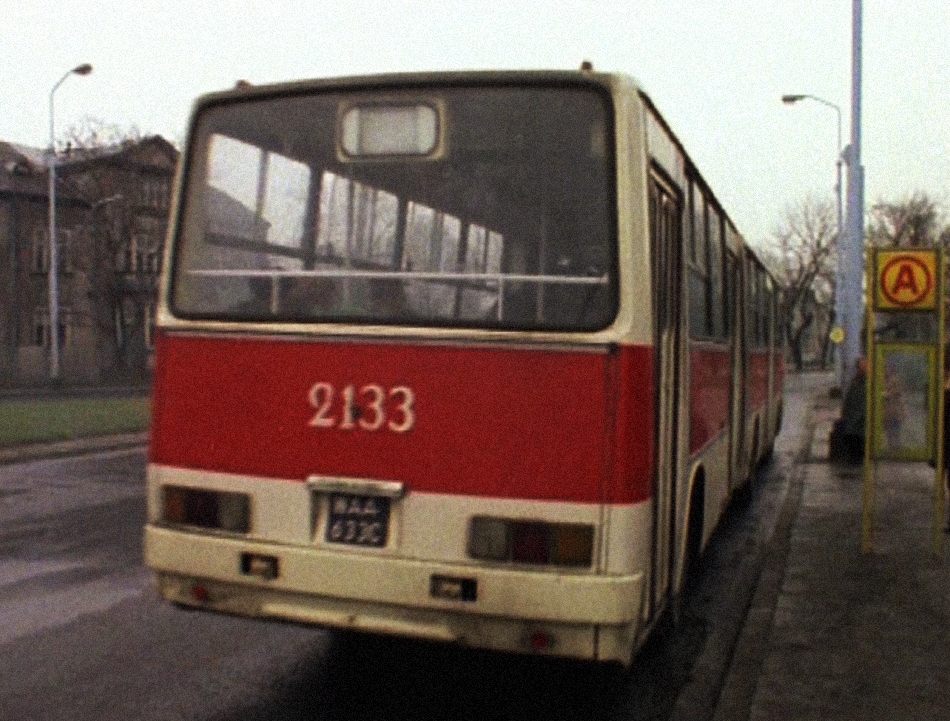 2133
Ikarus z najstarszej serii.
Słowa kluczowe: IK280 2133 PuławskaWilanowska 1983