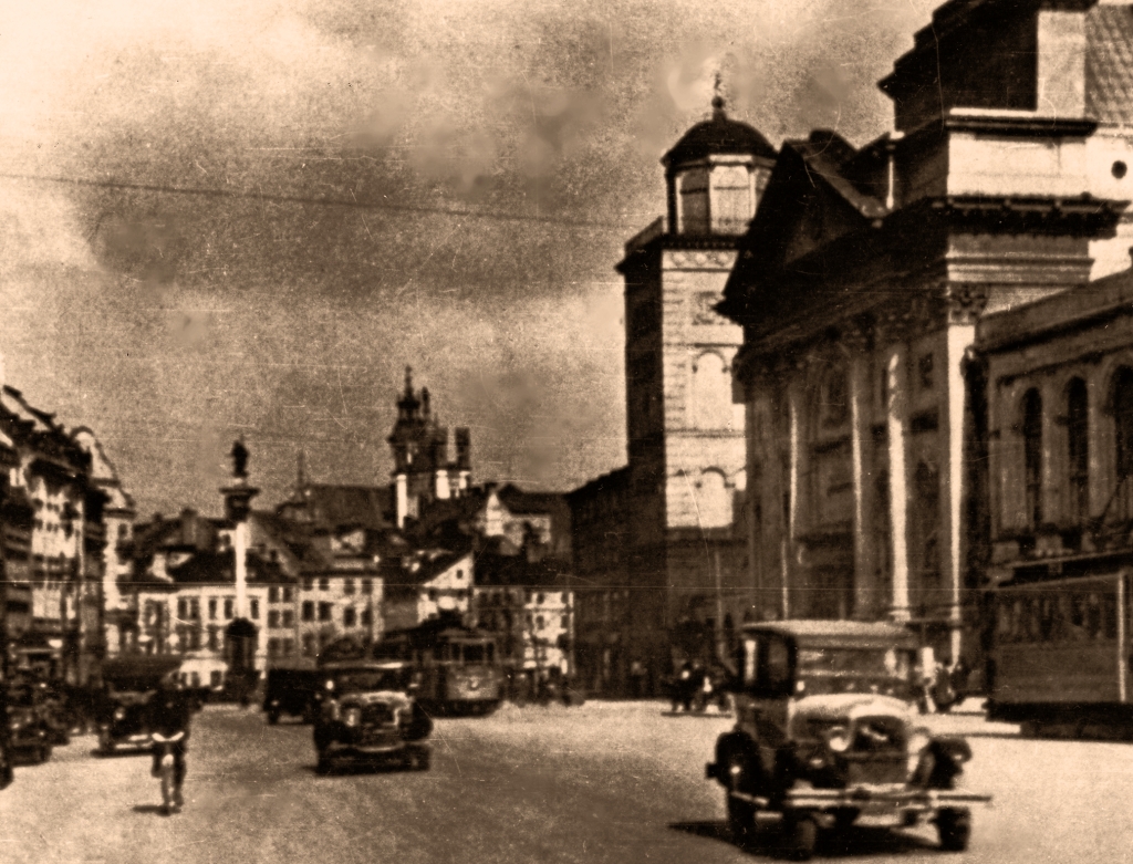 WagonA+P6
Pod koniec lat dwudziestych na Krakowskim Przedmieściu.

Foto: Stefan Rassalski.
Zdjęcie jest własnością NAC.
Wszelkie prawa zastrzeżone.

Słowa kluczowe: WagonA+P6 KrakowskiePrzedmieście Lata20/30