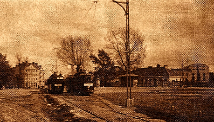 Wagon A
Pętla tramwajowa Słowackiego/Gdańska. 
W oddali widać po prawej stronie dyżurkę i warsztaty późniejszego CWSu.
Słowa kluczowe: WagonA CWS SłowackiegoGdańska 1939