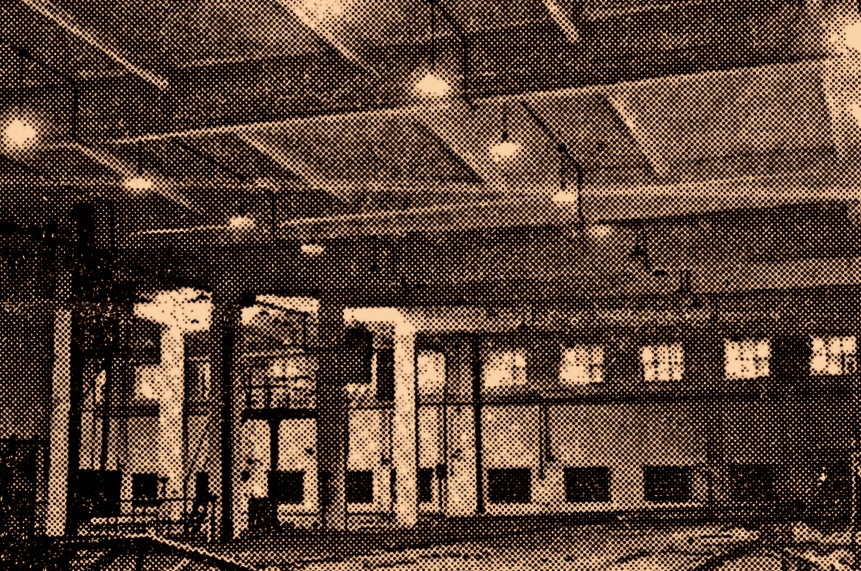Zajezdnia Chełmska
Końcówka budowy zakładu w 1959 roku.
Słowa kluczowe: ZajezdniaChełmska 1959