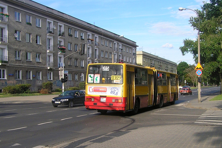 2329
Z poprzednim wcieleniem tej linii poszło znacznie szybciej niż tym ostatnim. Wystarczyło niewiele ponad 2 miesiące od uruchomienia do likwidacji.
Słowa kluczowe: IK280 2329 315 Żeromskiego