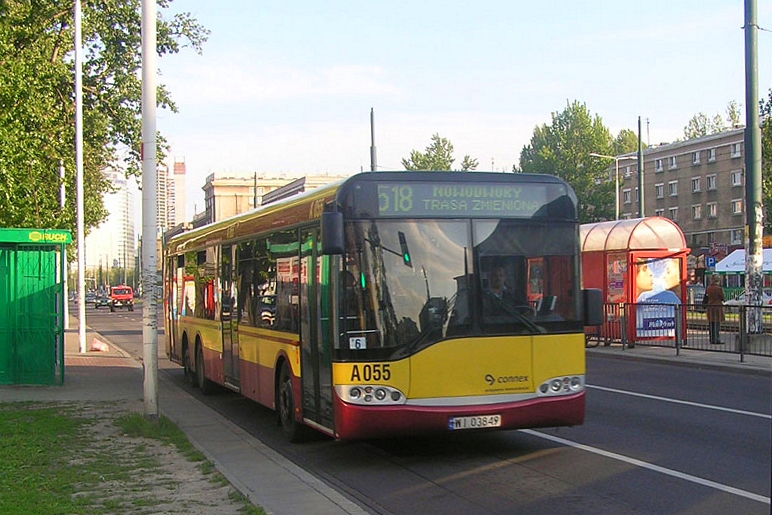 A055
Rapido-Connexo-Veolia w moich rodzinnych stronach.
Słowa kluczowe: SU15 A055 518 alejaJanaPawłaII