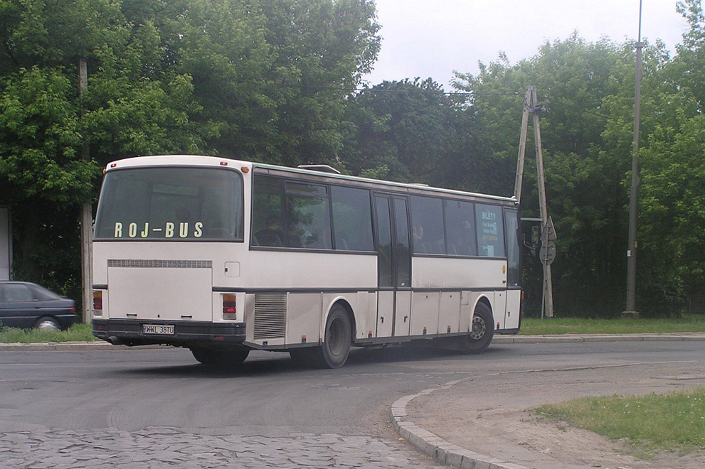 WWL 38TU
Kolejny historyczny już przewoźnik.
Słowa kluczowe: Setra S215UL Roj-Bus WWL38TU MetroWilanowska