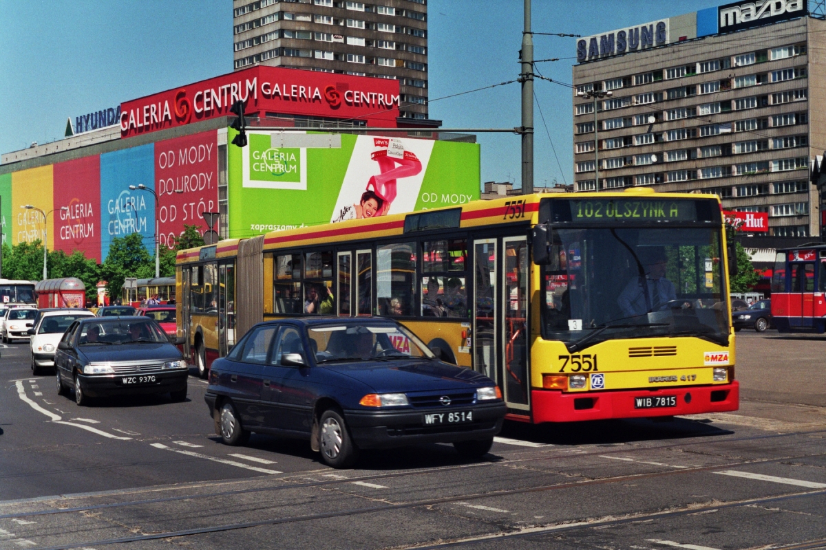 Ikarus 417
Ikarus 417, produkcja 1995, skreślony w marcu 2006 jako 7531
Foto: P.B. Jezierski
