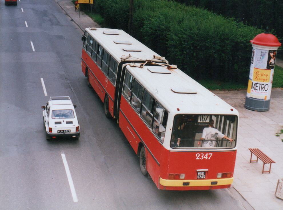 2347
Ikarus 280, produkcja 1989, NG 1998, Kasacja 09.2003
Foto: P.B. Jezierski
Słowa kluczowe: IK280 2347 167 AlejaNiepodległości 1996