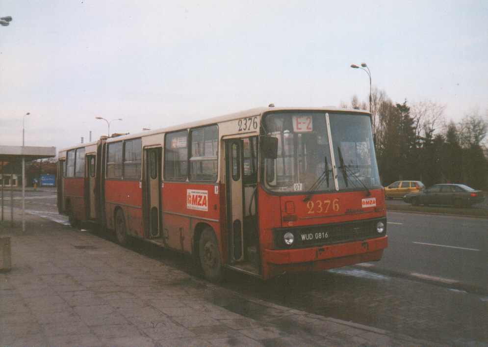 2376
Ikarus 280, produkcja 1986, NG 1993, kasacja 1999
