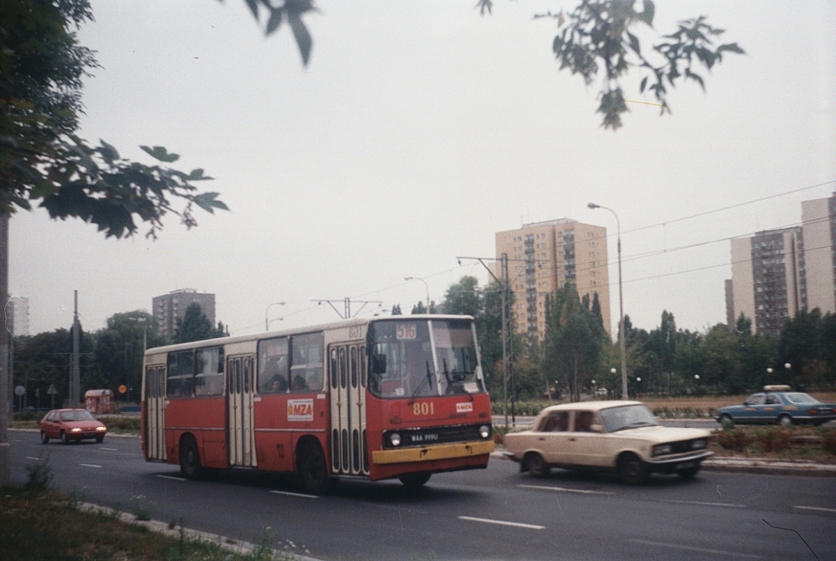 801
Ikarus 260, produkcja 1982 (ex. 318), NG 1991, kasacja 1998.

Foto: P.B. Jezierski

