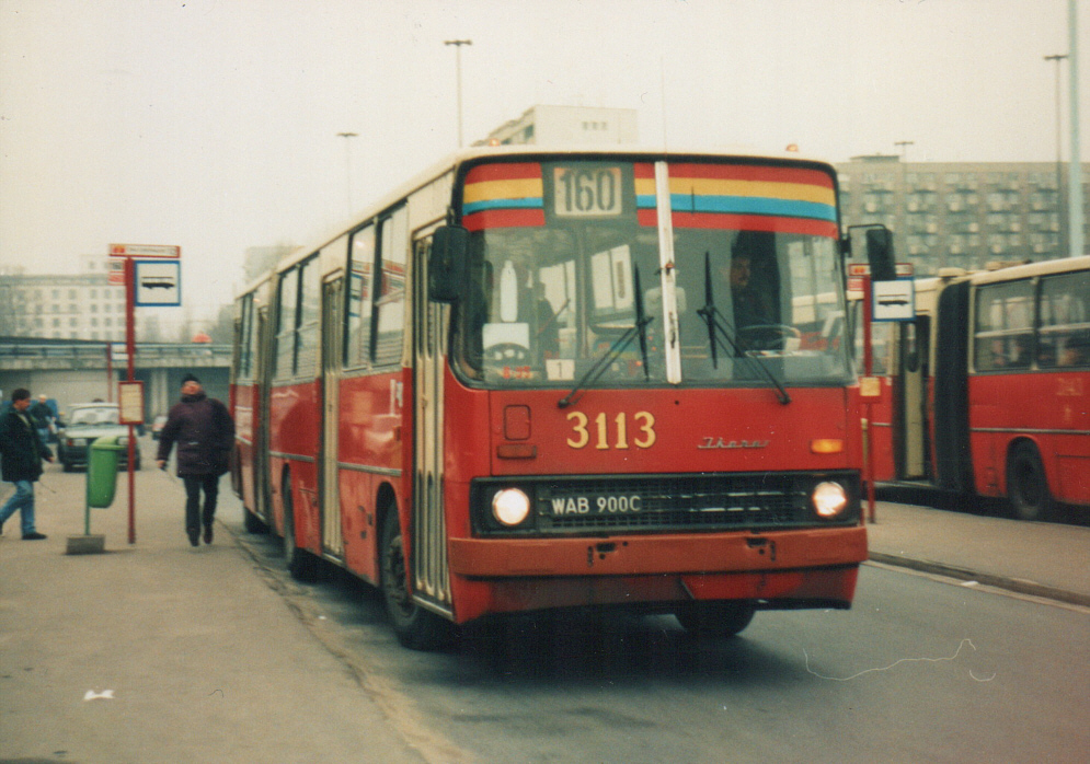 3113
Ikarus 280, produkcja 1986, NG 1992, kasacja 09.1998
Foto: Jacek Gogół
