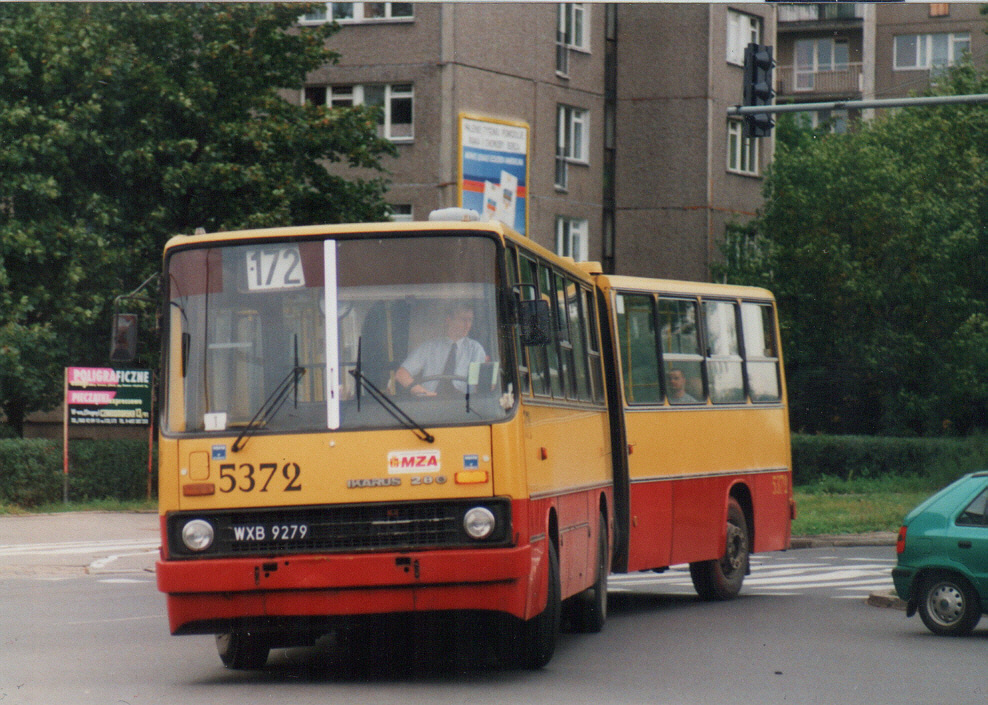 5372
Ikarus 280, produkcja 1994, NG 2004
Foto: P.B. Jezierski
Słowa kluczowe: IK280 5372 172 Sobieskiego 1998
