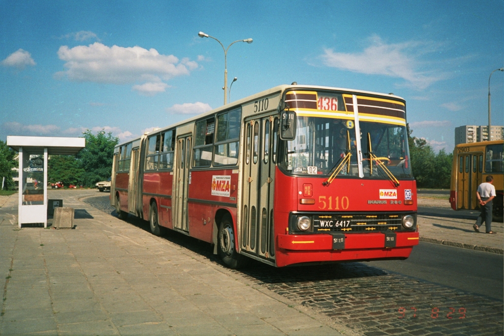 5110
Wakacyjny epizod Kleszczowej na 436
IK280.58 rok prod 1991, kasacja 2011
Słowa kluczowe: IK280 5110 436 NatolinPółnocny 1997