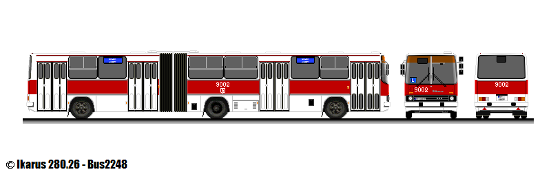 Ikarus 280.26 #9002
