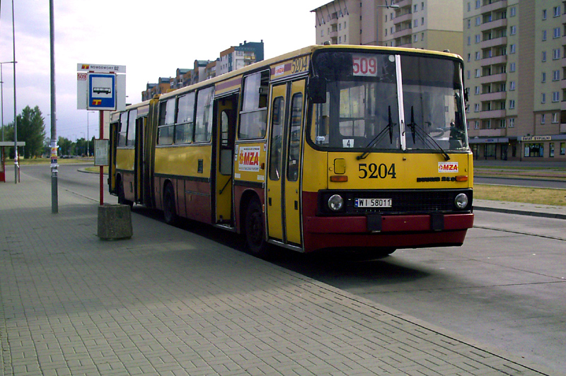 5204
Ostrobramski bizon na całce w weekend.
Słowa kluczowe: IK280 5204 509 Warszawa Nowodwory