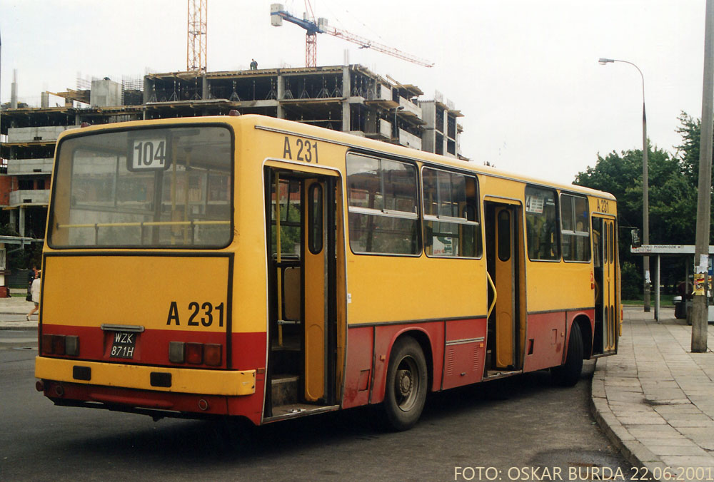 A231
Bródno-Podgrodzie
Słowa kluczowe: IK260 A231 104 BródnoPodgrodzie