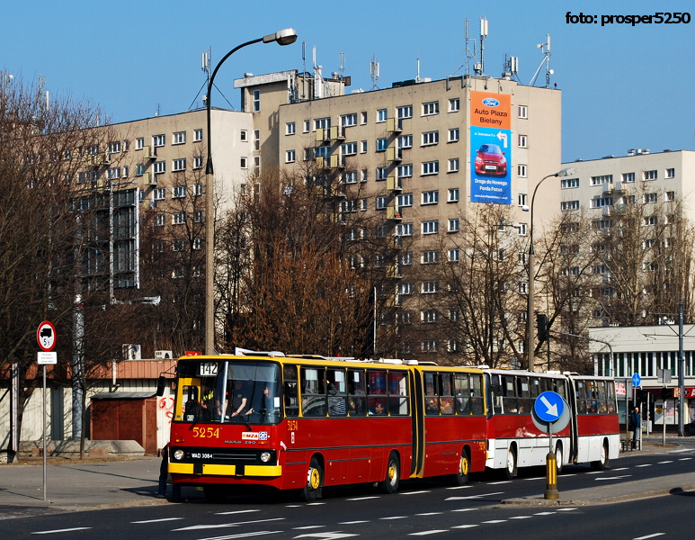 5254
Ikarus 280.37 prod. 1992.
X-lecie TWB.
Słowa kluczowe: IK280 5254 XlecieTWB Conrada