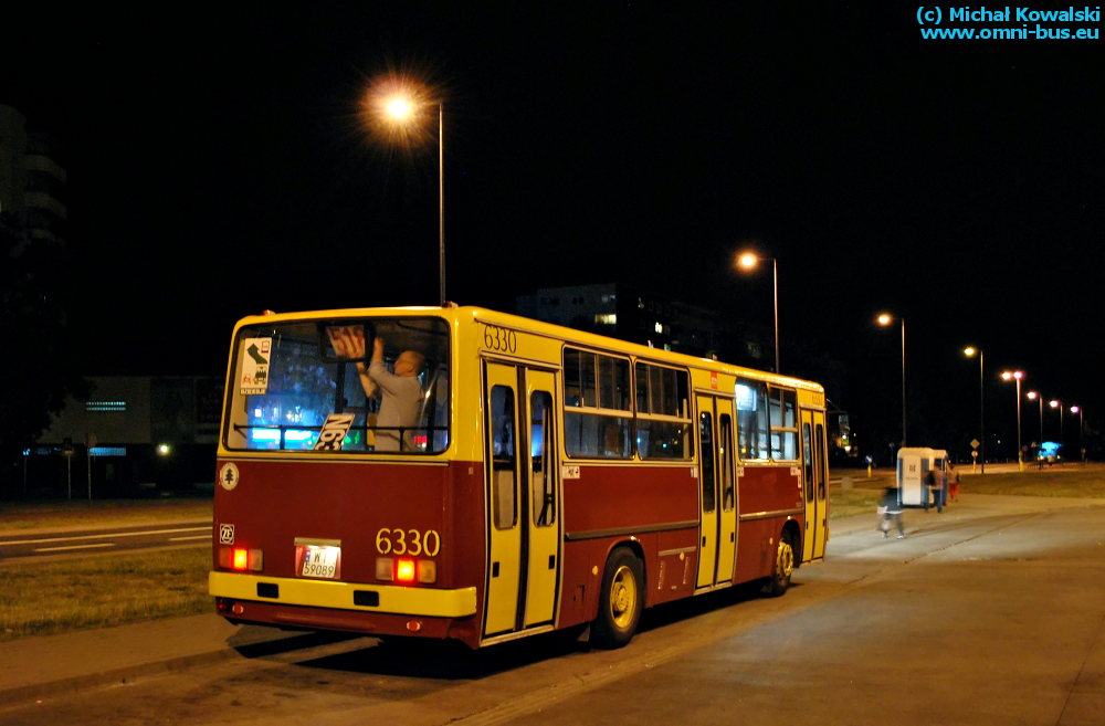 6330
Ikarus 260.73A prod. 1993.

Pod osłoną nocy dzieją się rzeczy niespotykane...

Pozdrowienia dla kierowcy!
Słowa kluczowe: IK260 6330 518 N63 Nowodwory