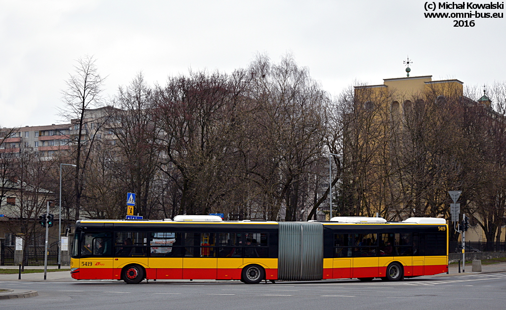 5419
Solaris Urbino 18 prod. 2015.

Moja ulubiona linia w mieście - 414.
Słowa kluczowe: SU18 5419 414 Wysockiego Bartnicza