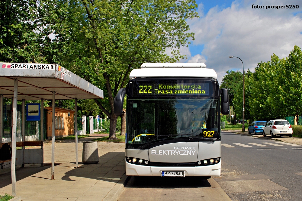 927
Solaris Urbino 8,9 LE Electric prod. 2012. Cudo niesamowite ale nie wszystko złoto co się świeci...
Słowa kluczowe: SU8,9LE Electric 927 222 Spartańska