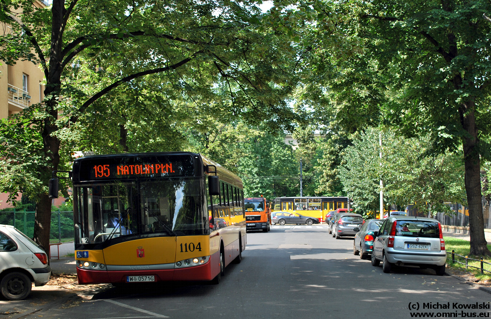 1104
Solaris Urbino 12 prod. 2007.

Od wieków nieużywany przystanek stał się nagle krańcem...
Słowa kluczowe: SU12 1104 195 Łowicka