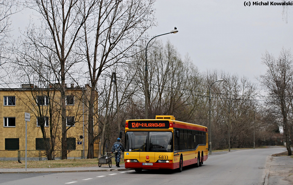 6833
Neoplan N4020td prod. 1998.

Tam, gdzie psy dupami szczekają...
Słowa kluczowe: N4020 6833 124 Paluch