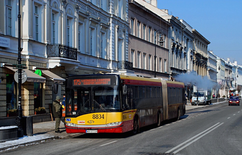 8834
Solaris Urbino 18 prod. 2008.
Kratownica odznaczona mrozem i "dymek" z rury.
Słowa kluczowe: SU18 8834 175 NowyŚwiat