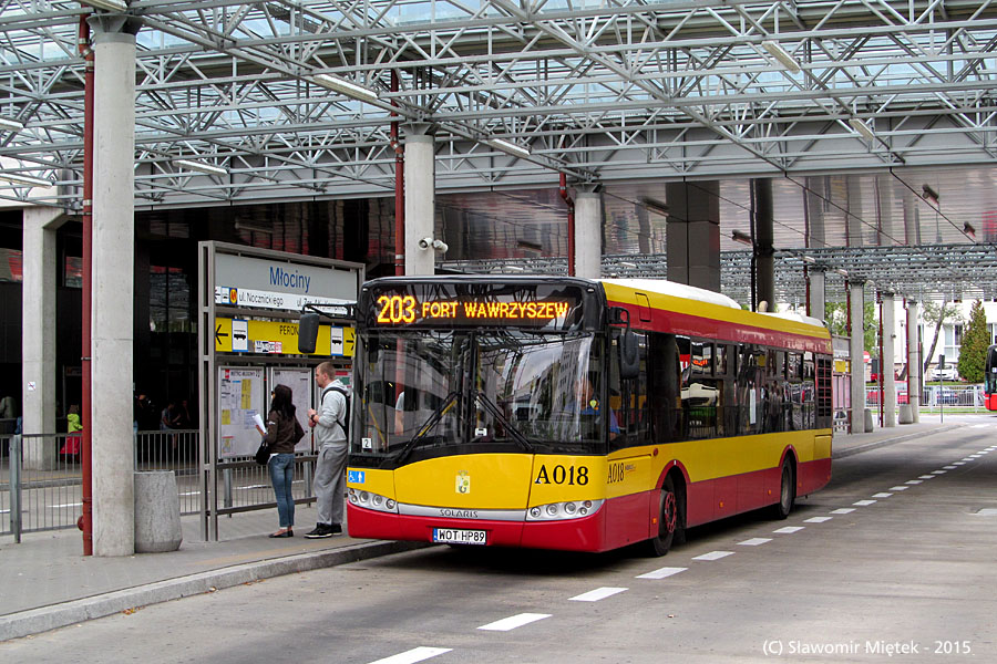 A018
Bonus czyli zastępstwo za Autosan Solina
Słowa kluczowe: SU12 A018 203 MetroMłociny