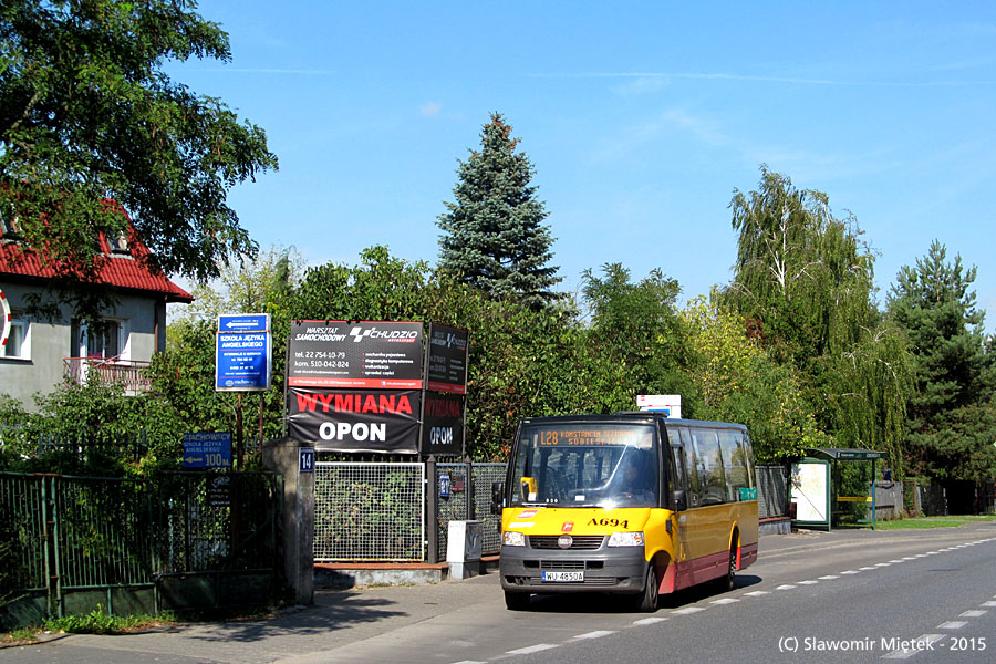 A694
Słowa kluczowe: VDL ProCity A694 L28 KonstancinJeziorna Piłsudskiego Sobieskiego