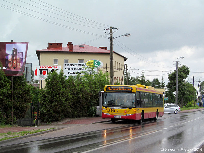 A541 
Słowa kluczowe: CN270UB OmniCity A541 707 Lesznowola Słoneczna