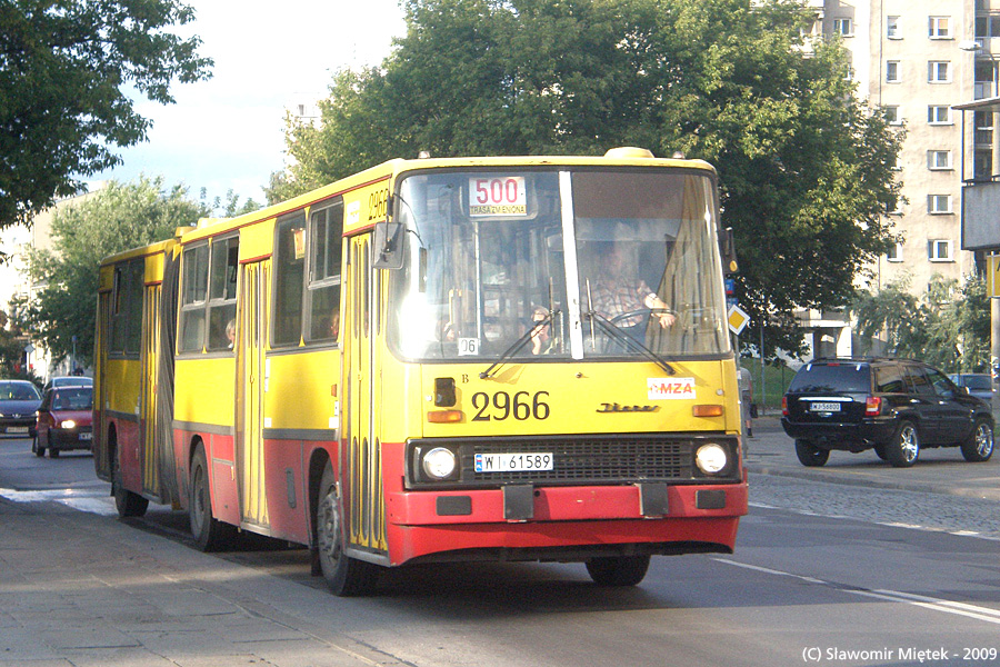 2966
Kleszczowa podczas obsługi linii 500 (na trasie Rondo Radosława - Bródno-Podgrodzie).
Słowa kluczowe: IK280 2966 500 ŚwiętegoWincentego