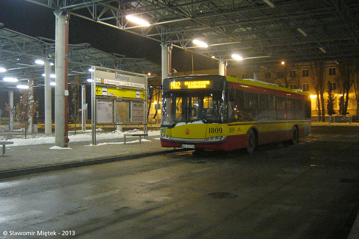 1809
Słowa kluczowe: SU12 1809 N02 MetroMłociny