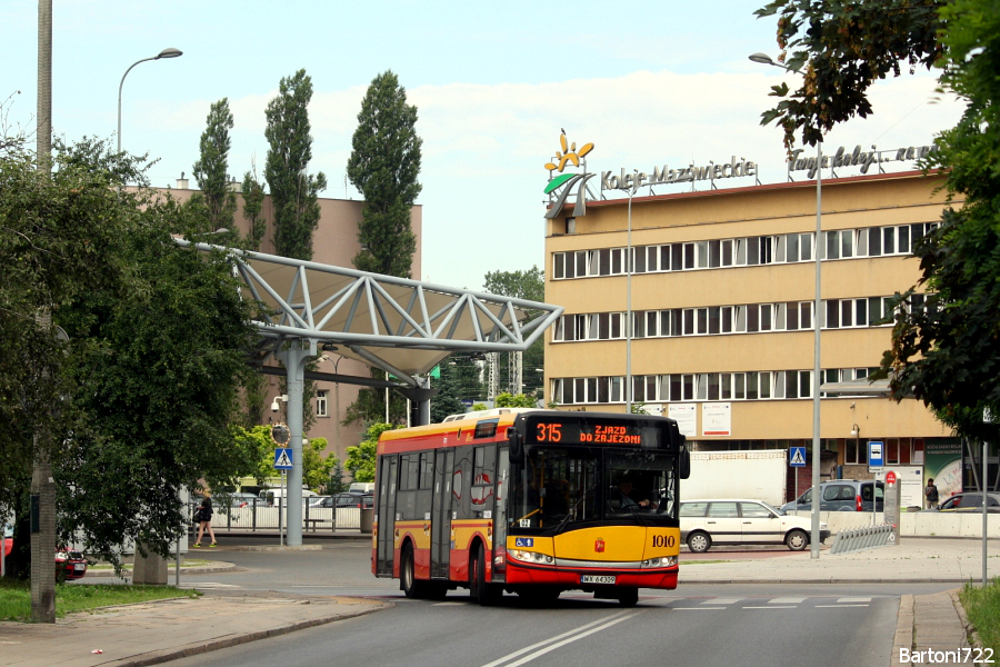 1010
Linia 315 w tym roku wyjątkowo uniknęła wakacyjnego zawieszenia, a do obsługi wkroczyła "Ostrobramska" która wysyła nań swoje kurduple. W zamian wszystkie brygady 115 urosły do 12 metrów.
Słowa kluczowe: SU10 1010 315 Bliska