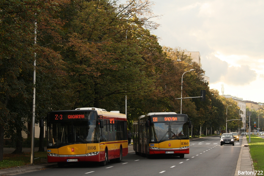 1108
Linia Z-3 jeżdżąca z okazji 35. Maratonu Warszawskiego. Zapewniała ona regularną komunikację tej części Mokotowa, która była najbardziej zagrożona objazdowymi utrudnieniami związanymi z biegiem. Robiła kółeczko z "krańca" przy Iwickiej do tego samego miejsca ulicami: Gagarina, Belwederską, Dolną, Puławską, Goworka i Spacerową z powrotem do Iwickiej.
Słowa kluczowe: SU12 1108 Z-3 Gagarina