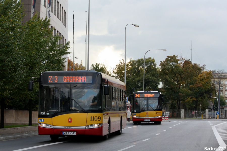 1109
Teoretycznie rozkłady obu "zetek" na wspólnym odcinku były skoordynowane, dając równy takt 7,5 minuty, ale jak widać, w praktyce różnie to bywało. ;)
Słowa kluczowe: SU12 1109 Z-3 Goworka