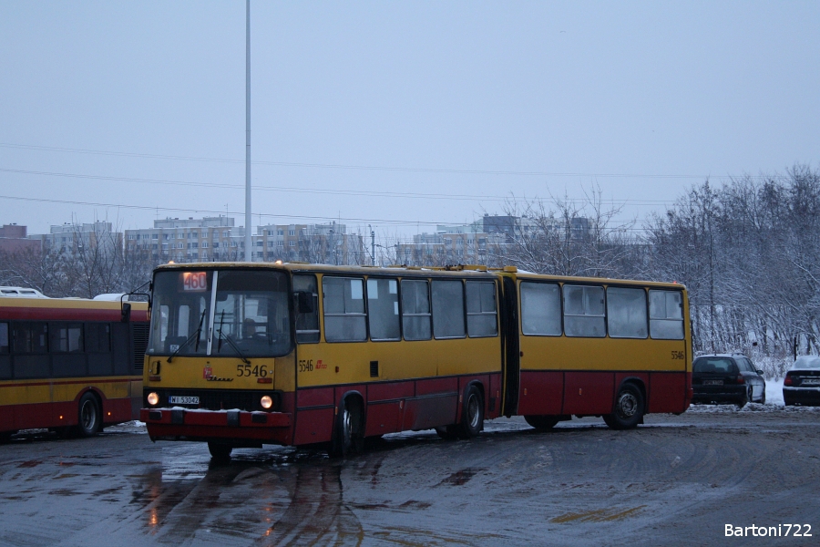 5546
Bardzo ciekawy efekt uboczny zmian na Tarchominie - czyli wysoka, poranna wtyczka D5 na 460. Jeździła 5 dni - od 21 do 25 stycznia. Na ferie linia i omawiana wtyczka jest zawieszona, ciekawe czy wróci. Kolejne zdjęcie z cyklu "Nim wstanie dzień". :P
Słowa kluczowe: IK280 5546 460 Stalowa