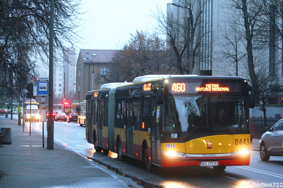 8443
Nowe egzemplarze wyjeżdżają głównie na dodatki - przez co ciężko je złapać w ruchu. :/ Na zdjęciu osiemnastka bladym świtem przemierza ul. Szwedzką.
Słowa kluczowe: SU18 8443 460 Szwedzka