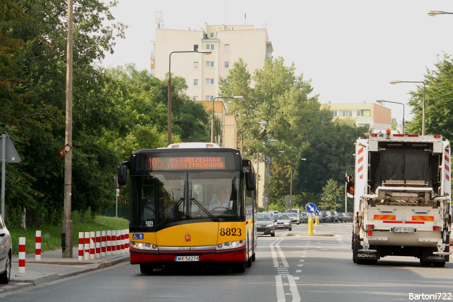 8823
Zamknięciowe zawirowania w okół wyścigu Tour de Pologne zaowocowały pojawieniem się 105 na Elekcyjnej - gdzie raczej nigdy wcześniej nie gościła. ;)
Słowa kluczowe: SU18 8823 105 Elekcyjna