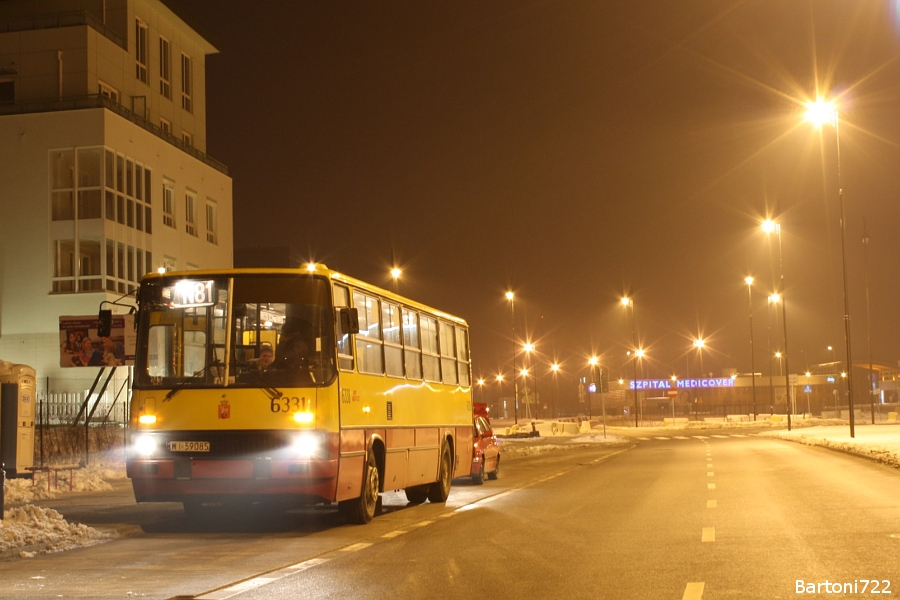 6331
Ostatnia weekendowa noc karnawału i ferii, a ja korzystając z okazji pojechałem poćwiczyć nocne zdjęcia.
Słowa kluczowe: IK260 6331 N81 Branickiego