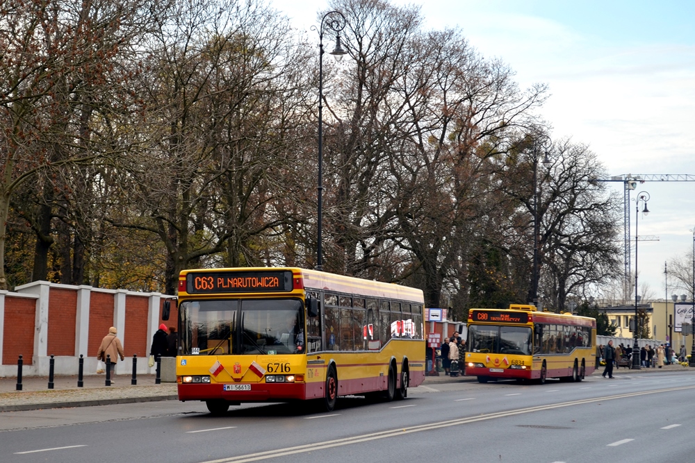 6716
Wspomnienie Akcji Cmentarnej 2013, podczas której dość mocno udzieliła się "Kleszczowa" ze swoimi wozami. Zdjęcie obrabiane na nowym monitorze, więc w razie jakiś mankamentów proszę pisać.
Słowa kluczowe: N4020 6716 C63 Powązkowska WS2013