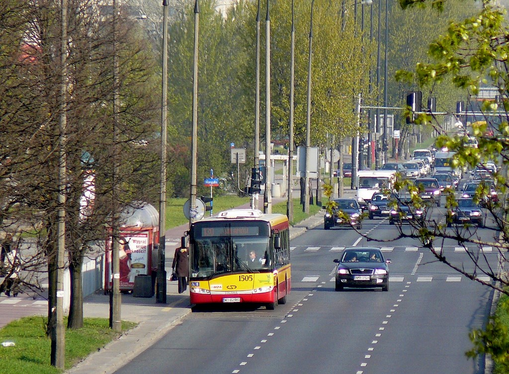 1505
12-metrowy jamnik na nieistniejącej linii.
Słowa kluczowe: SU12 1505 130 Sobieskiego