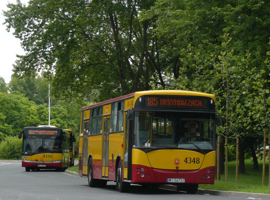 4348
Jedną z nowości tegorocznych wakacji są dwie wysokopodłogowe dwuzmianówki z Redutowej na 185.
Słowa kluczowe: 120M SU12 4348 A110 122 185 Gwiaździsta