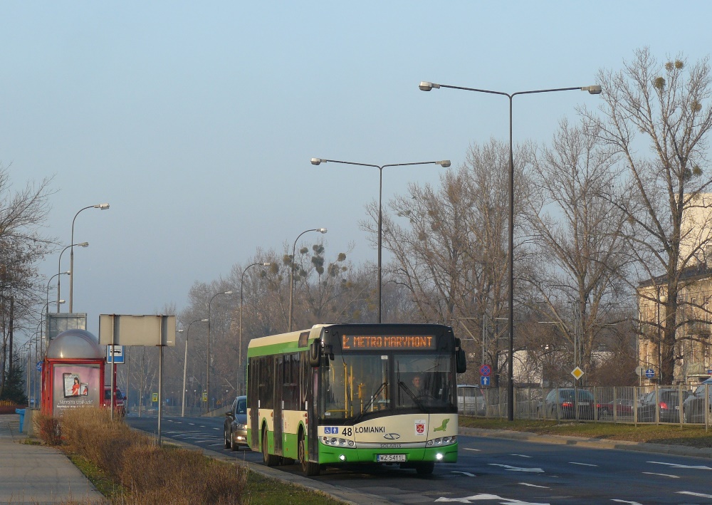 48
Od stycznia linia Ł będzie dojeżdżać do Metra Młociny, a Bis z kolei na Metro Marymont. Dodatkowo dojdzie nowa linia - ŁZ, kursować będzie w szczycie z Metra Młociny na kraniec Zachodnia w Łomiankach.
Słowa kluczowe: SU12 48 Ł Marymoncka