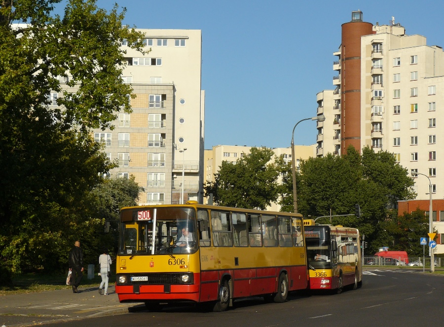 6306
Trafił się też jeden z dwóch Ikarusów po nowemu.
Słowa kluczowe: IK260 6306 500 Dzika