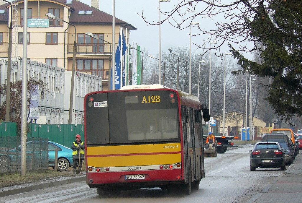 A128
Obecnie tą ulicą nie jeżdżą autobusy komunikacji miejskiej.
Słowa kluczowe: SU12 A128 Obywatelska