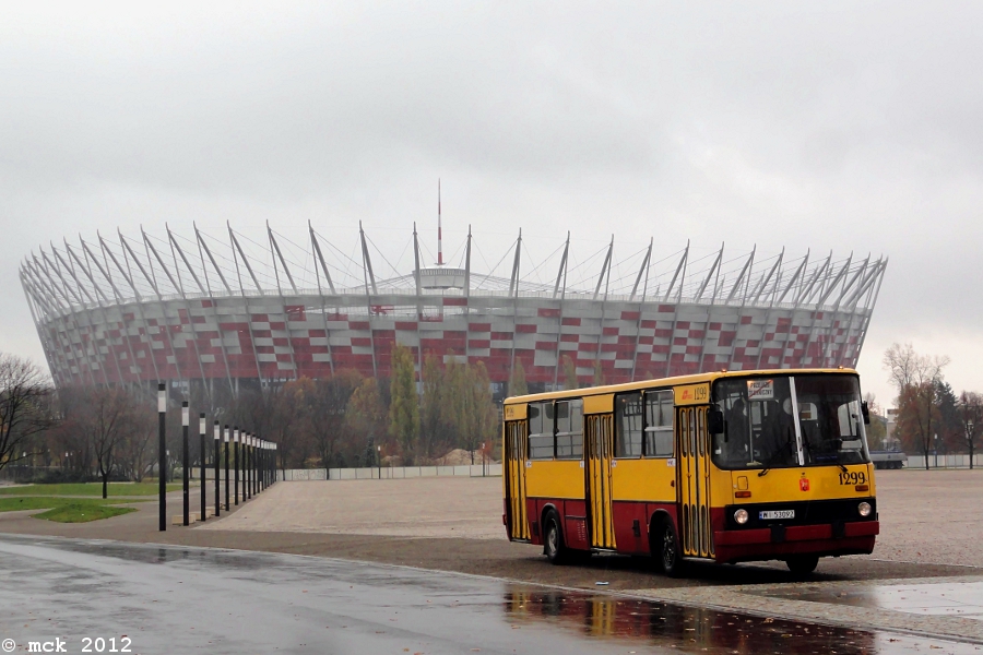 1299
Żeby nie przynudzać - drugie i ostanie foto ode mnie.

Stary Ikarus i nowoczesny Stadion Narodowy to jakby zderzenie dwóch epok.
Słowa kluczowe: IK260 1299 PT Wycieczka PZ1299